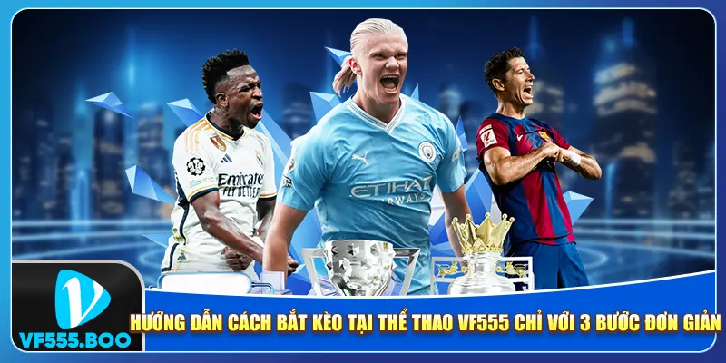 Hướng dẫn cách bắt kèo tại Thể thao VF555 chỉ với 3 bước đơn giản